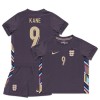 Maillot de Supporter Angleterre Kane 9 Extérieur Euro 2024 Pour Enfant